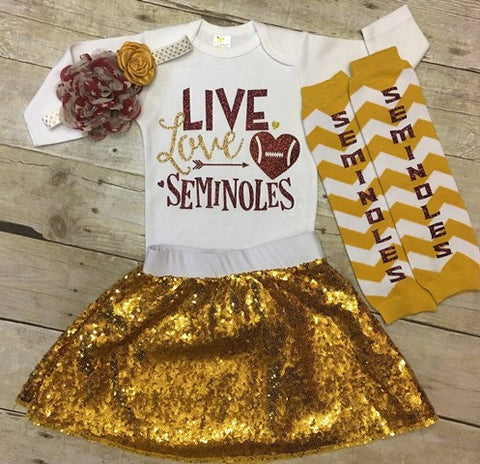 Florida State Seminoles Girls Outfit
