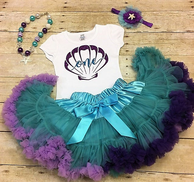 Little Mermaid Birthday Outfit – Keepsake Konnections