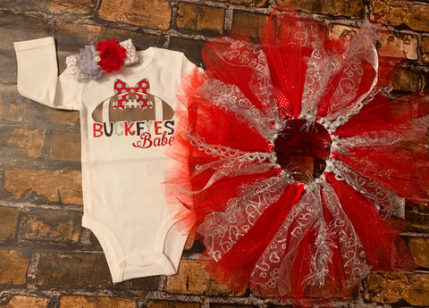 Ohio State Baby Outfit