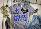 My Heart belongs to a Police Officer