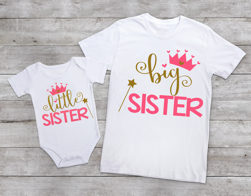 Big Sister Little Sister Matching Shirts Keepsake Konnections