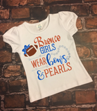 Broncos Baby Girl Outfit