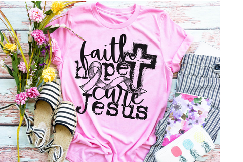 Faith, hope, cure and Jesus