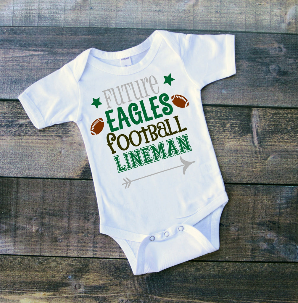 Eagles onesie baby boy cheap