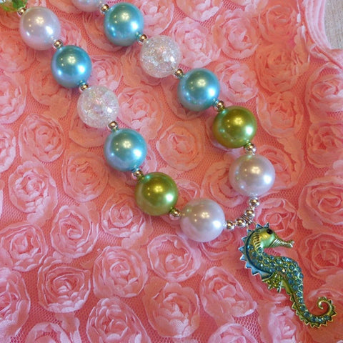 Seahorse Chunky Necklace