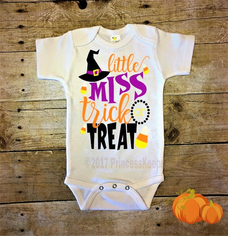 Little Miss Trick or Treat Shirt
