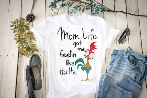 Moms Life got me feeling like Hei Hei