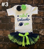 Seahawks Baby Outfit