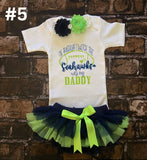 Seahawks Baby Outfit