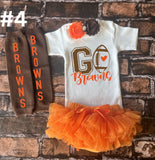 Browns Baby Outfit