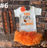 Browns Baby Outfit