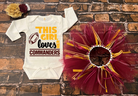 Washington Football Baby Outfit