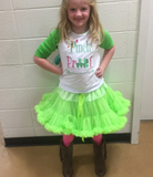 Lime Green Pettiskirt