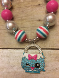 Shopkins Chunky Necklace / Handbag Harriett