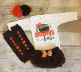 Browns Baby Outfit