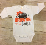 Browns Baby Outfit