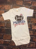 New England Patriots Baby Outfit
