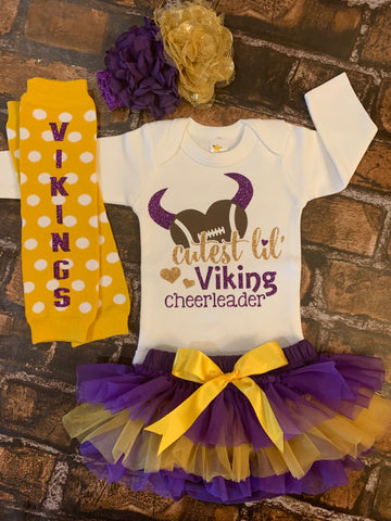 Minnesota Vikings Baby Outfit