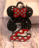 Minnie/Mickey Birthday One or Two Pendant