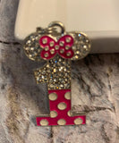 Minnie/Mickey Birthday One or Two Pendant