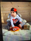KC Chiefs Baby Outfit