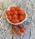 Crackle 20mm AB Bubblegum Beads, Acrylic Beads in Bulk, 20mm Beads, 20mm Bubble Gum Beads