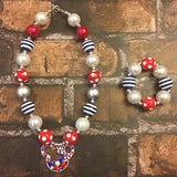 Minnie Mouse Chunky Necklace
