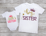 Big Sister-Little Sister Matching Shirts