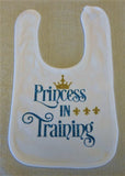 Princess in Training Bib