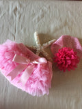 She leaves a little sparkle wherever she goes, Pink baby girl outfit