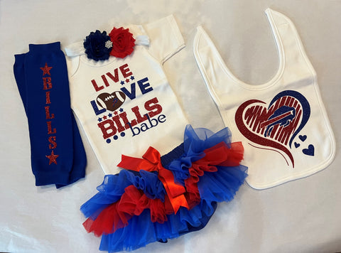 Buffalo Bills Baby Outfit