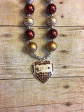 Florida State Football Chunky Necklace