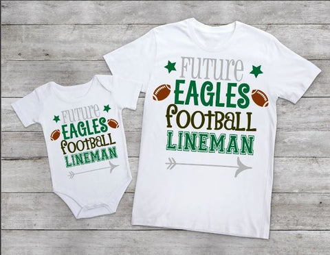 Eagles boys football shirt