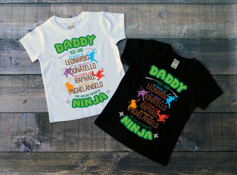 Daddy Tee Inspired by TMNT