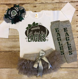 philadelphia eagles baby girl outfit - baby girl eagles outfit - girls eagles outfit - eagles baby girl gift - philadelphia eagles girl gift