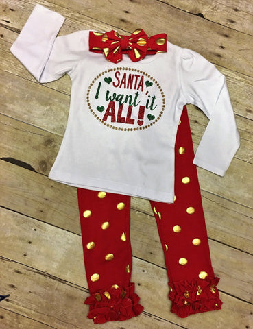 Christmas Outfit for Girls