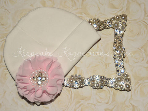 Baby Beanie Hat / Girls Head Cap