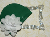 Infant Girl Green Beanie Hat