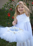 W Flower Girl Basket